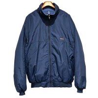 90's ビンテージ【パタゴニア】patagonia ナイロン【紺×水色】【シェルドシンチラジャケット 】【裏フリースブルゾン】【サイズXXL】 