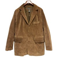 90's【ビンテージ】【BANANA REPUBLIC】バナナリパブリック【ブラウン】スエード【スエードジャケット】テーラード【サイズS】 