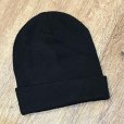 画像2: 【ビンテージ】GUCCI【グッチ】【ブートレグ】【黒】ロゴ刺繍入り【ニットキャップ】 【ニット帽】 <br> (2)