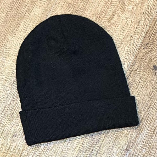 画像2: 【ビンテージ】GUCCI【グッチ】【ブートレグ】【黒】ロゴ刺繍入り【ニットキャップ】 【ニット帽】  