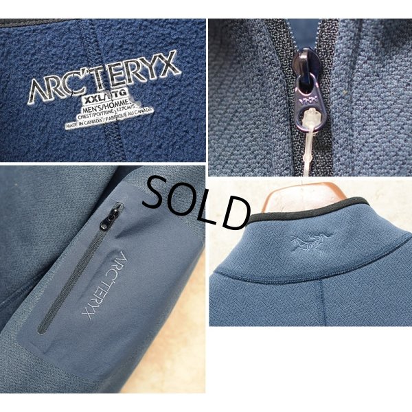 画像2: 【カナダ製】【アークテリクス】紺 ハーフジップ【フリースジャケット】ポーラテックフリース【サイズXXL】 