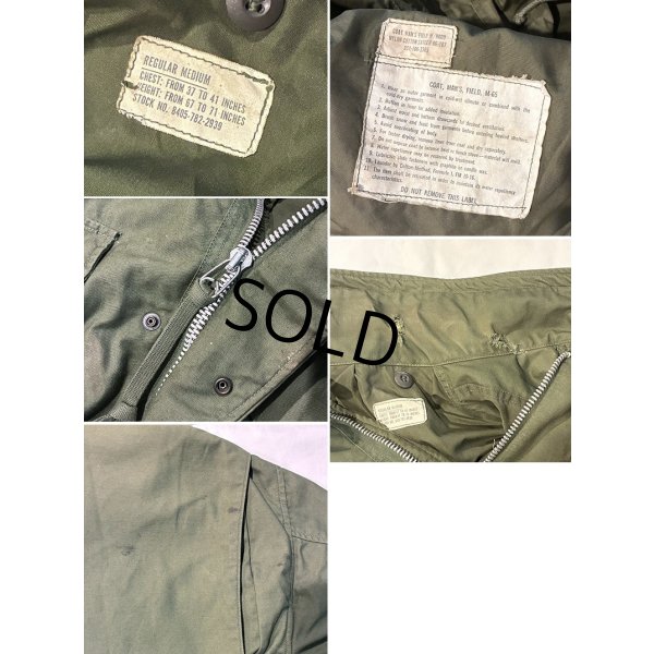 画像2: 60's ビンテージ【U.S.ARMY】米軍実物【初期型】1st【M-65】【アルミジップ】【フィールドジャケット】【M-R】 