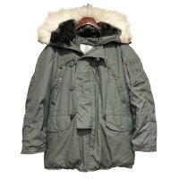 デッドストック!! 80's【ビンテージ】米軍実物【USAF】GREENBRIER INDUSTRIES製 ステンシル入り【N-3B】【フライトジャケット】【サイズXS】 