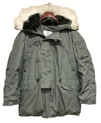 デッドストック!! 80's【ビンテージ】米軍実物【USAF】GREENBRIER INDUSTRIES製 ステンシル入り【N-3B】【フライトジャケット】【サイズXS】 