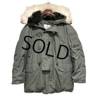 デッドストック!! 80's【ビンテージ】米軍実物【USAF】GREENBRIER INDUSTRIES製 ステンシル入り【N-3B】【フライトジャケット】【サイズXS】 