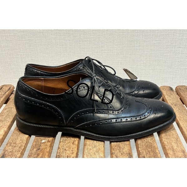 画像2: USA製【ビンテージ】【オールデン】alden【ウィングチップ】黒【ブラック】【レザーシューズ】【9 1/2 D】【28.5cm程度】 