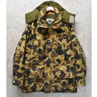 80's【ビンテージ】【ＬＬビーン】【L.L.Bean】【ダックハンターカモ】カモ柄 ゴアテックス シンサレート入り【マウンテンパーカー】【サイズL】 