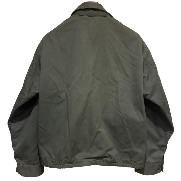 画像3: 70's【ビンテージ】【Tuf-Nut】【オリーブグリーン×赤】【裏地付き】【ワークジャケット】【ワークブルゾン】サイズL程度 