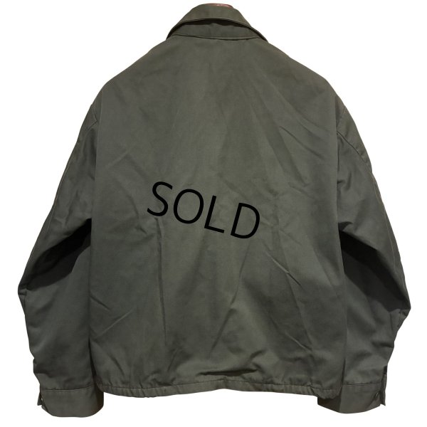 画像3: 70's【ビンテージ】【Tuf-Nut】【オリーブグリーン×赤】【裏地付き】【ワークジャケット】【ワークブルゾン】サイズL程度 