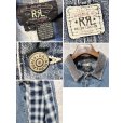 画像2: 90's【USA製】【ビンテージ】【RRL】【ダブルアールエル】ラルフローレン【襟コーデュロイ】【デニムカバーオール】【サイズL】<br> (2)
