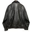 画像3: 【ビンテージ】【セントジョーンズベイ】【黒】キルティング裏地付き【レザージャケット】【サイズL】<br> (3)
