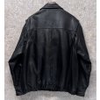 画像3: 【ビンテージ】【STJOHNS'BAY】【セントジョーンズベイ】【ブラック】ジップアップ【レザージャケット】【サイズXＬ】<br> (3)