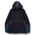 画像3: 〜90's【USA製】 L.L.Bean エルエルビーン  黒ｘ紫ｘ青  シンサレート 中綿入り アノラックパーカー 【サイズXL】<br> (3)