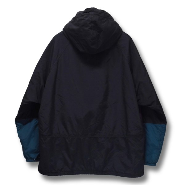画像4: 〜90's【USA製】 L.L.Bean エルエルビーン  黒ｘ紫ｘ青  シンサレート 中綿入り アノラックパーカー 【サイズXL】 