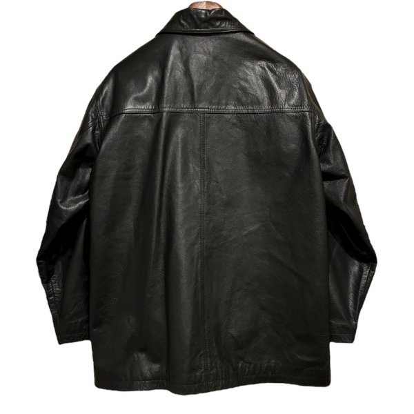 画像3: 【ビンテージ】【AEROPOSTALE】エアロポステール【黒】【レザージャケット】カーコート【サイズS】 