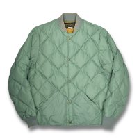 90's~【ビンテージ】【Eddie Bauer】【エディーバウアー】【緑】【キルティングジャケット】【キルティングジップアップブルゾン】【サイズL】 