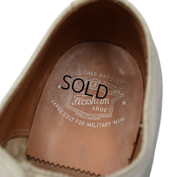 画像2: 【オールドフローシャイム】FLORSHEIM 【ホワイトバックス】白【バックスシューズ】【10 1/2 C】【28.5cm程度】 