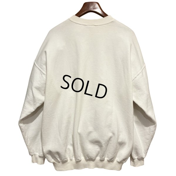 画像3: 【ビンテージ】【GILDAN】【COLDWELL BANKER BURNET】白ｘ青プリント【クルーネックスウェット】【サイズＸＬ】 