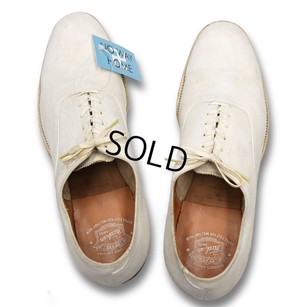 画像1: 【オールドフローシャイム】FLORSHEIM 【ホワイトバックス】白【バックスシューズ】【10 1/2 C】【28.5cm程度】 