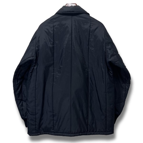 画像3: 80's~【ビンテージ】【Corvette】コルベッツ シボレーコルベット【黒×赤ライン】中綿入り【ジップアップジャケット】【サイズL】 