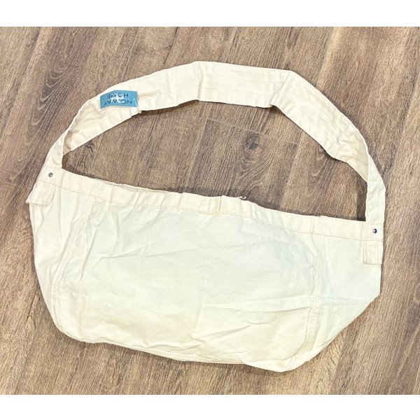 画像3: 【デッドストック】USA製【ビンテージ】【生成り×青】【USA TODAY】【ニュースペーパーバッグ】【ショルダーバッグ】 