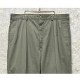 画像3: ビンテージ【ラルフローレン】POLO RALPH LAUREN【オリーブ】ANDREW PANTS【アンドリューパンツ】【２タック】【コットンパンツ】【36×32】<br> (3)