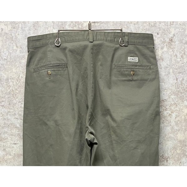 画像4: ビンテージ【ラルフローレン】POLO RALPH LAUREN【オリーブ】ANDREW PANTS【アンドリューパンツ】【２タック】【コットンパンツ】【36×32】 