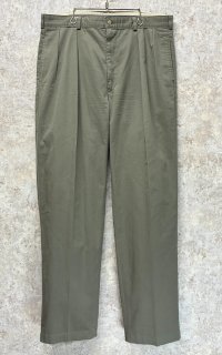 ビンテージ【ラルフローレン】POLO RALPH LAUREN【オリーブ】ANDREW PANTS【アンドリューパンツ】【２タック】【コットンパンツ】【36×32】 