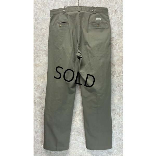 画像5: ビンテージ【ラルフローレン】POLO RALPH LAUREN【オリーブ】ANDREW PANTS【アンドリューパンツ】【２タック】【コットンパンツ】【36×32】 