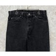 画像1: 90’s【USA製】【ビンテージ】【LEVI'S】【リーバイス５０５】505【黒】【デニムパンツ】ブラックデニム【33×34】<br> (1)