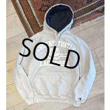 ビンテージ【チャンピオン】【Champion】フード裏紺【Green turtle Lacross】グレー【パーカー】【サイズS】 