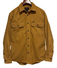 ビンテージ【filson】フィルソン からし色 コットンシャツ【サイズM】 