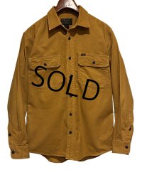 ビンテージ【filson】フィルソン からし色 コットンシャツ【サイズM】 