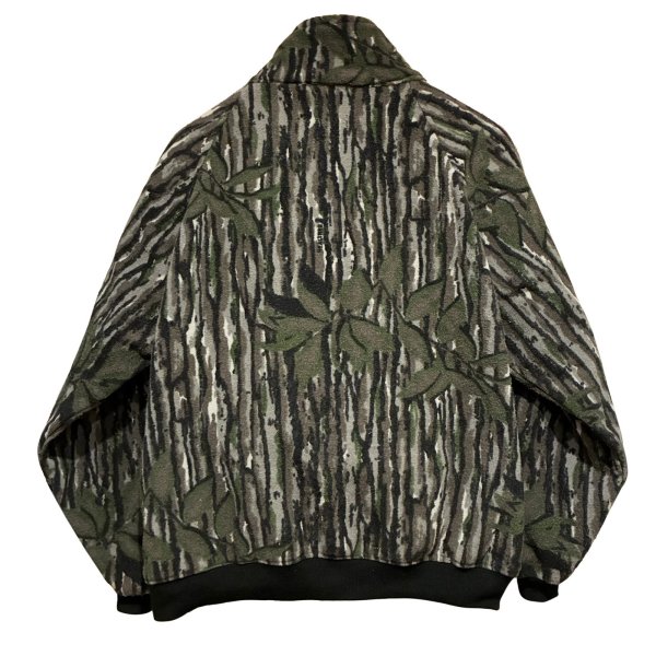 画像3: 80's~【USA製】ビンテージ【SAFTBAK】サフトバック【ツリーカモ】フリースジャケット 【サイズM程度】 