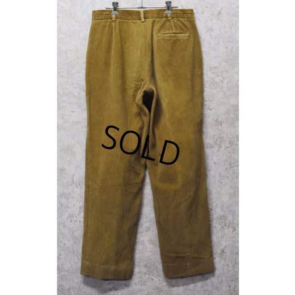 画像5: 90's~【ビンテージ】【Saks Fifth Avenue】サックス・フィフス・アベニュー【ライトブラウン】【コーデュロイパンツ】スラックス【W32】 
