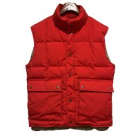 〜80's USA製【ビンテージ】【Eddie Bauer】【エディーバウアー】【赤】ブリザードマスターベスト 【ダウンベスト】【サイズS】 
