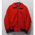 画像1: 90's【USA製】【GUIDE LINE】ガイドライン【赤】【フリースカーディガン】フリースジャケット【サイズＸＬ】<br> (1)