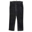 画像1: 【ビンテージ】LEVI'S【リーバイス】【519】【黒】ブラック【コーデュロイパンツ】【W33】<br> (1)