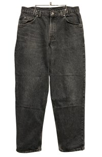 【USA製】【ビンテージ】【BRITANIA】ブリタニア 先染め 黒 デニムパンツ ブラックデニム【36ｘ30】 