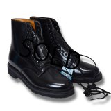 【デッドストック】【Bates Floataways】ベイツ【ブラック】黒【レザーブーツ】レースアップブーツ【9D】【27cm程度】 