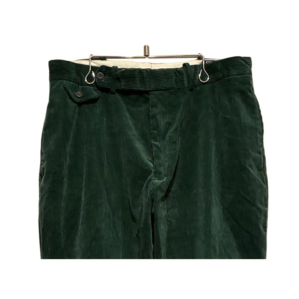 画像4: ビンテージ【ラルフローレン】POLO RALPH LAUREN【FINE TAILORING】【緑】【コーデュロイパンツ】【36×34】 