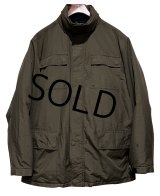 【ビンテージ】【オールドギャップ】【GAP】【中綿入り】【ブラウン】ナイロン【ジップアップジャケット】【サイズＬ】