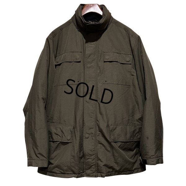 画像1: 【ビンテージ】【オールドギャップ】【GAP】【中綿入り】【ブラウン】ナイロン【ジップアップジャケット】【サイズＬ】