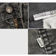 画像2: 【ビンテージ】LEVI'S【リーバイス】【519】【黒】ブラック【コーデュロイパンツ】【W33】<br> (2)