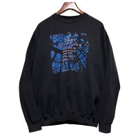 90's~【USA製】【ビンテージ】【Tultex】【タルテックス】【黒】パット・メセニー・グループ【スウェット】【サイズXL】 