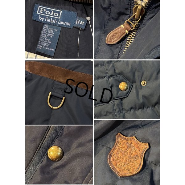 画像2:  ビンテージ【ラルフローレン】【Ralph Lauren】【紺】【ダウンジャケット】【サイズM】 