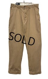 【ラルフローレン】POLO RALPH LAUREN 【ビンテージ】【Prospect Pant】プロスペクトパンツ【ベージュ】【コットンパンツ】【34×30】 