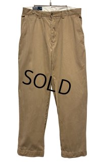 【ラルフローレン】POLO RALPH LAUREN 【ビンテージ】【Prospect Pant】プロスペクトパンツ【ベージュ】【コットンパンツ】【34×30】 