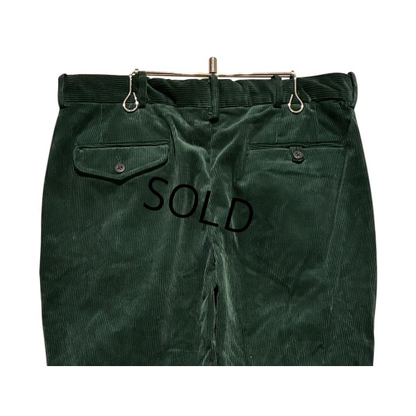 画像5: ビンテージ【ラルフローレン】POLO RALPH LAUREN【FINE TAILORING】【緑】【コーデュロイパンツ】【36×34】 