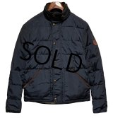  ビンテージ【ラルフローレン】【Ralph Lauren】【紺】【ダウンジャケット】【サイズM】 